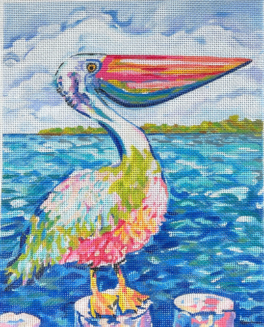 King Pelican on Piling Maren Devine