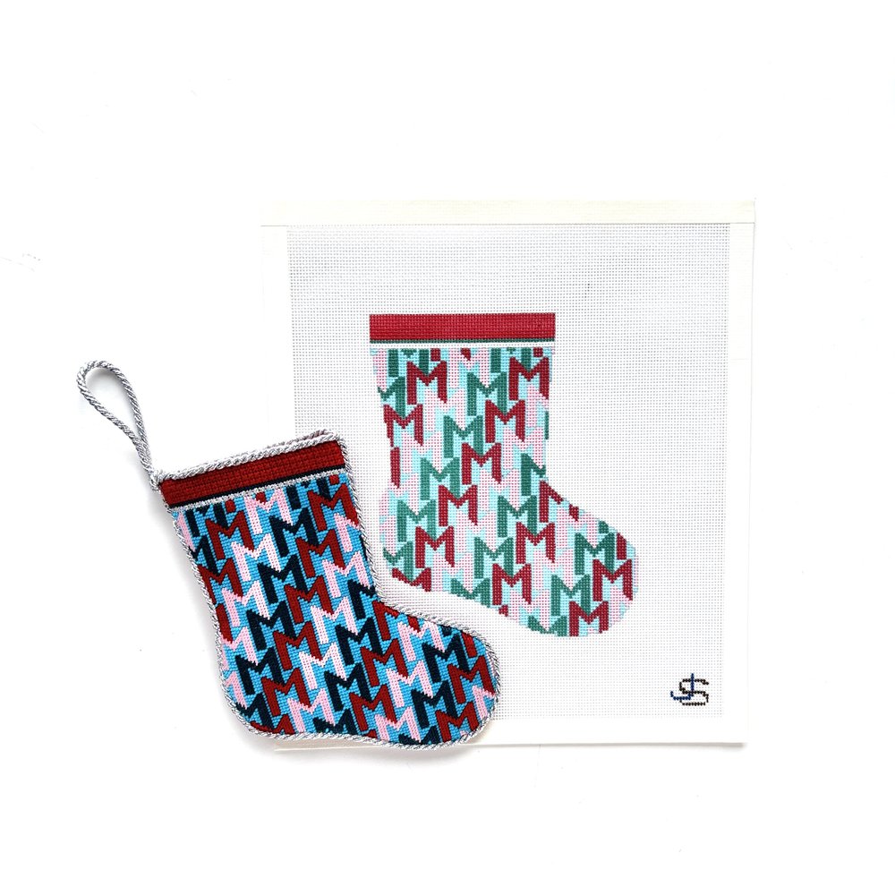 Mini Stocking Letter M Jeni Sandberg