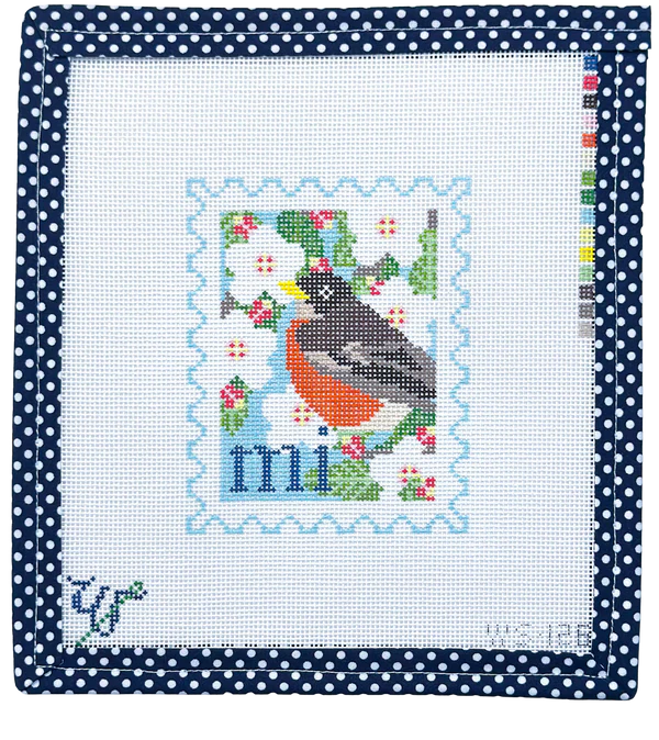 Michigan Stamp Wipstitch