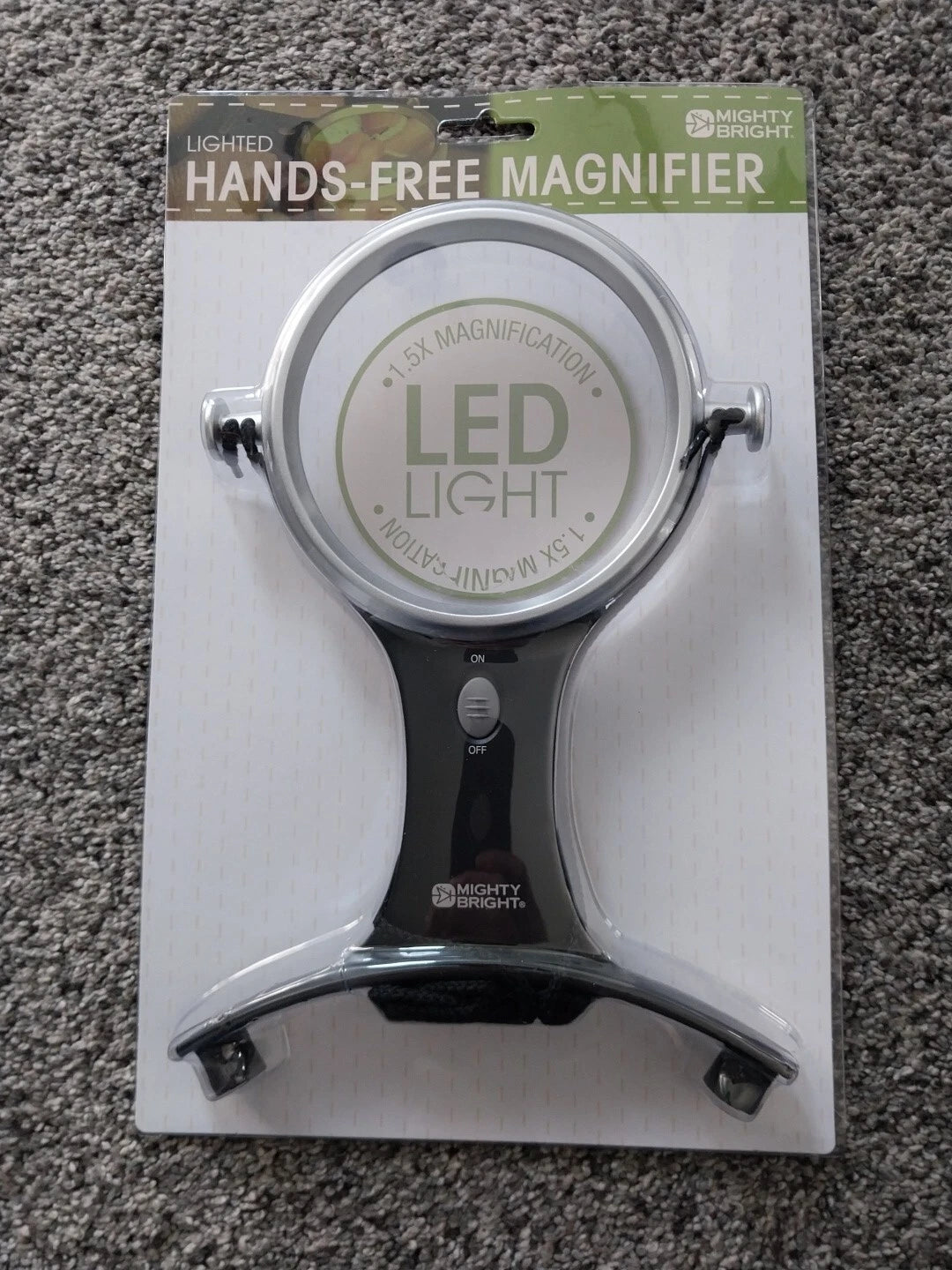 Hands Free Magnifier Mighty Bright
