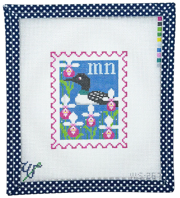 Minnesota Stamp Wipstitch