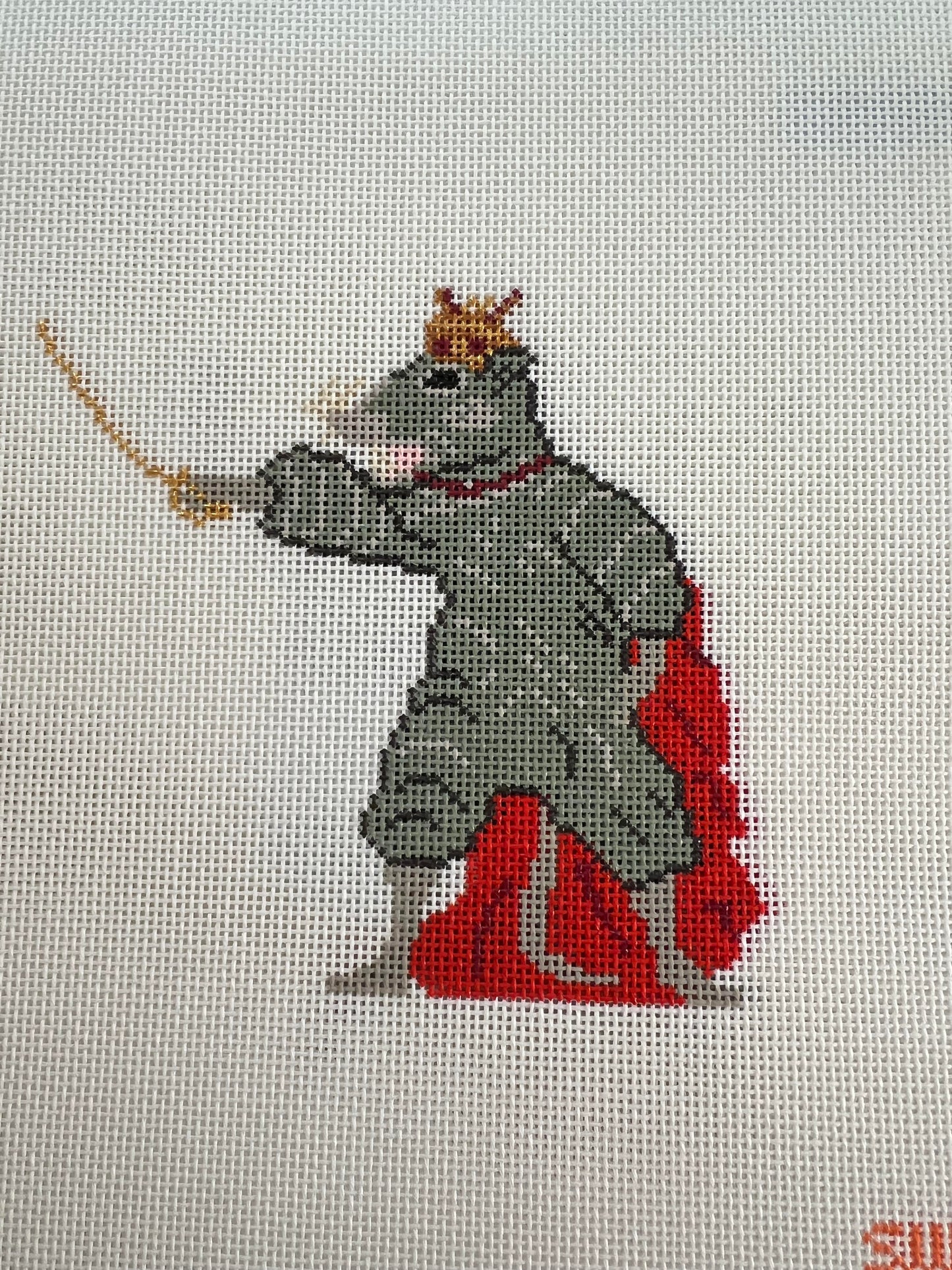Mouse King from The Nutcracker Stitching with Stacey