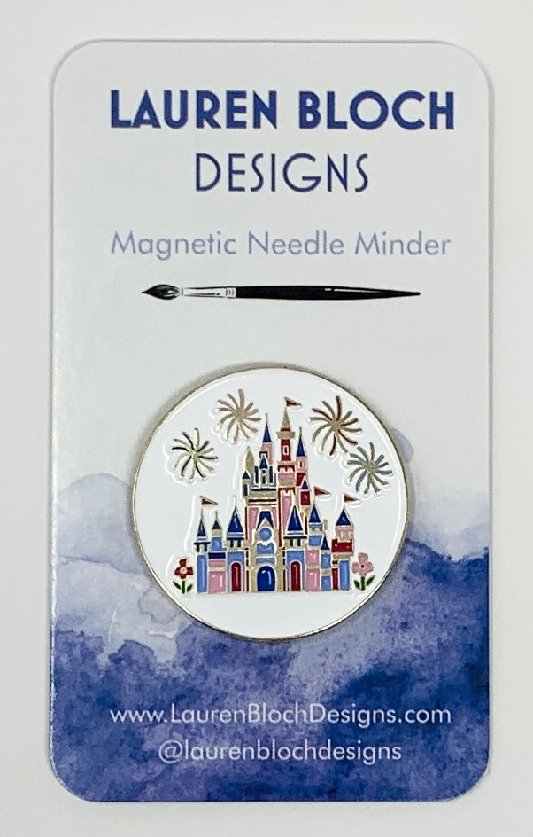 Needle Minder - Spring Castle, Pink/Blue