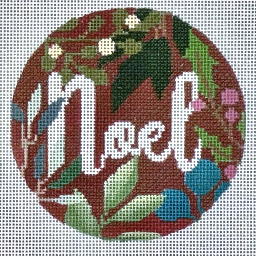 Noel Ornament Red Laura Love