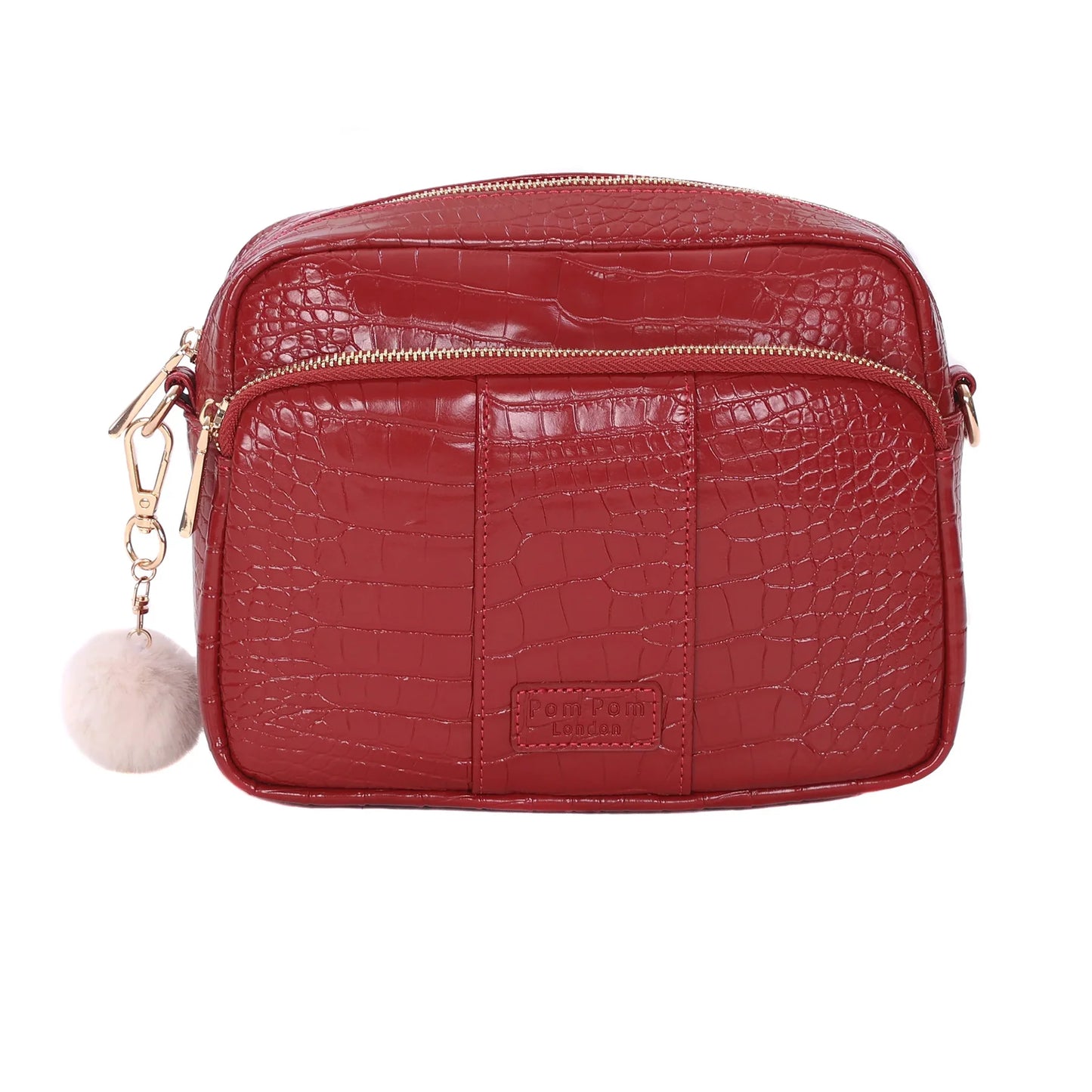 Pom Pom London Croc Original Plus Red Berry