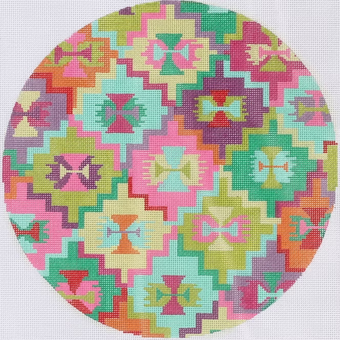 Kilim Round Circus Palette Kate Dickerson