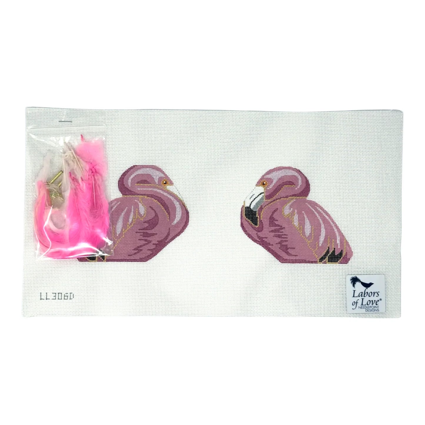 Pink Flamingo 3D Labors of Love LL306D