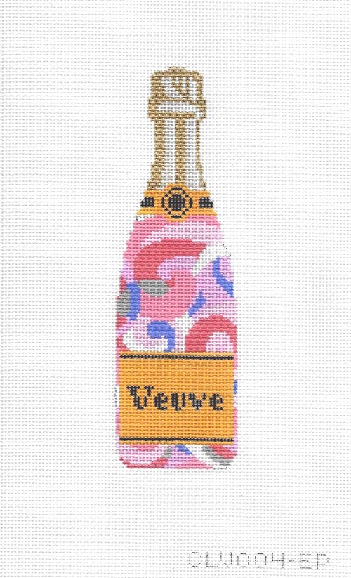 Veuve Bottle Pink Swirl C'ate La Vie