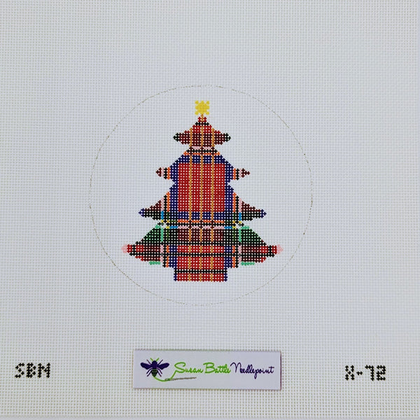 Plaid Christmas Tree Susan Battle