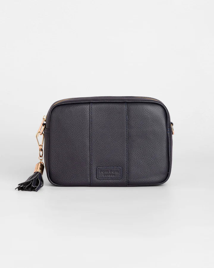 Pom Pom London City Bag Navy