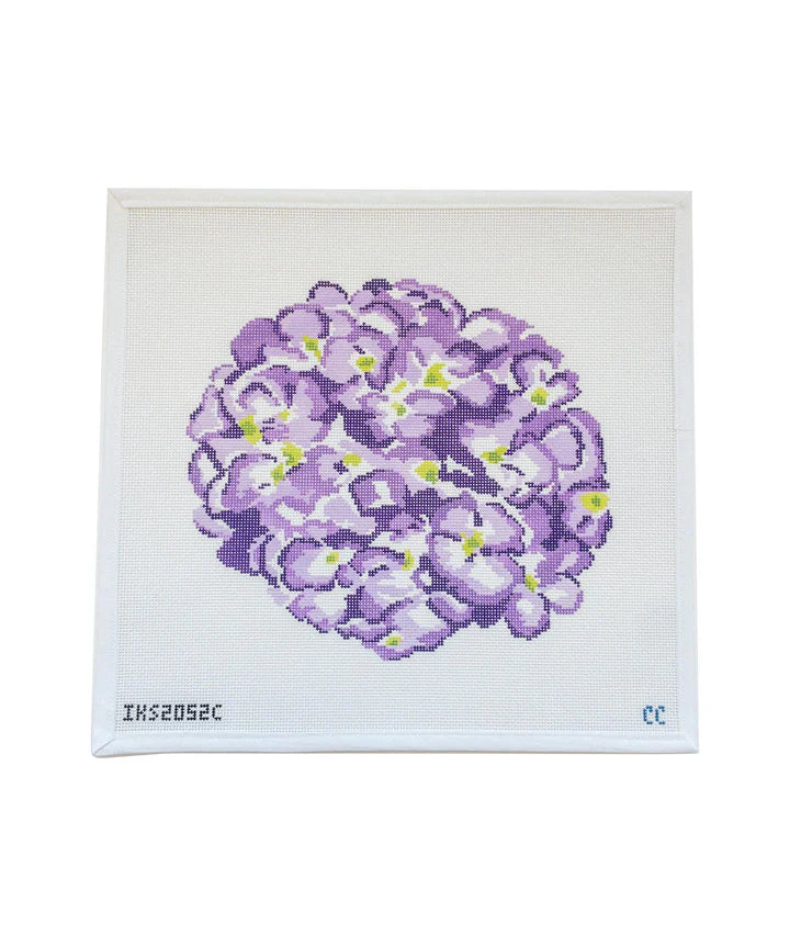 Purple Hydrangea Initial K