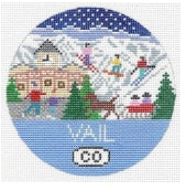 Vail Round Doolittle Stitchery R115