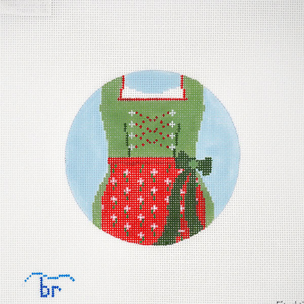 Dirndl (red/green) Kate's Version