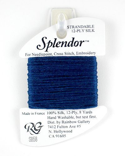 Splendor Medium Navy S858 Rainbow Gallery