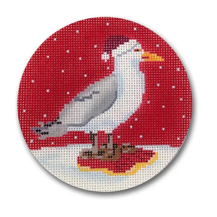 Seagull with Boots Ornament Scott Church