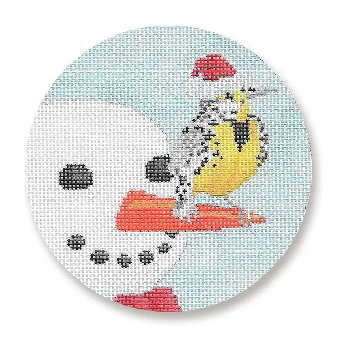 Meadowlark and Friend Ornament Scott Church