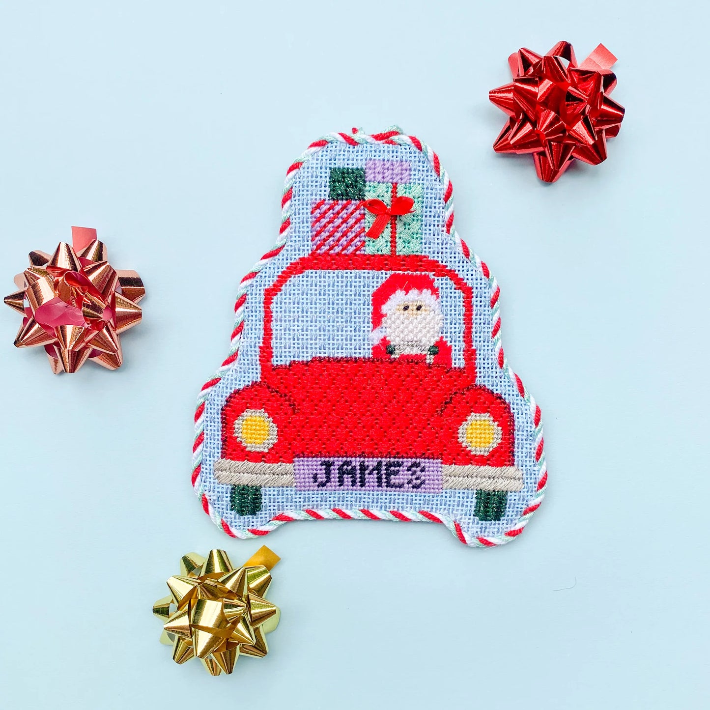 Santa in Car
