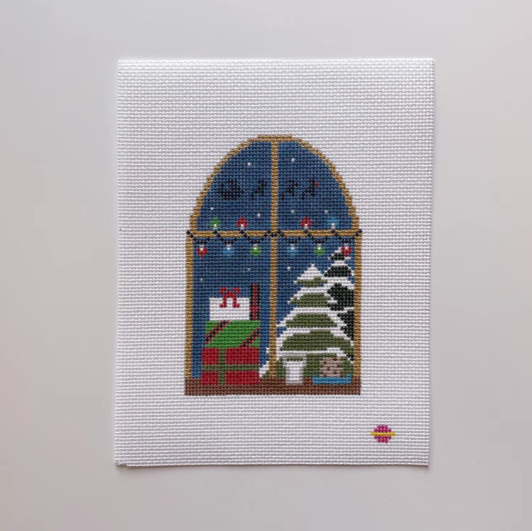 Santa's Skies Saturnalia Stitching