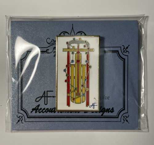 Sled Magnet with Lights Needle Minder Ann Fisher