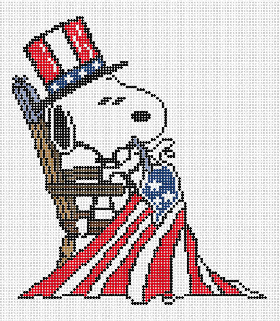 Peanuts Snoopy Sewing Flag