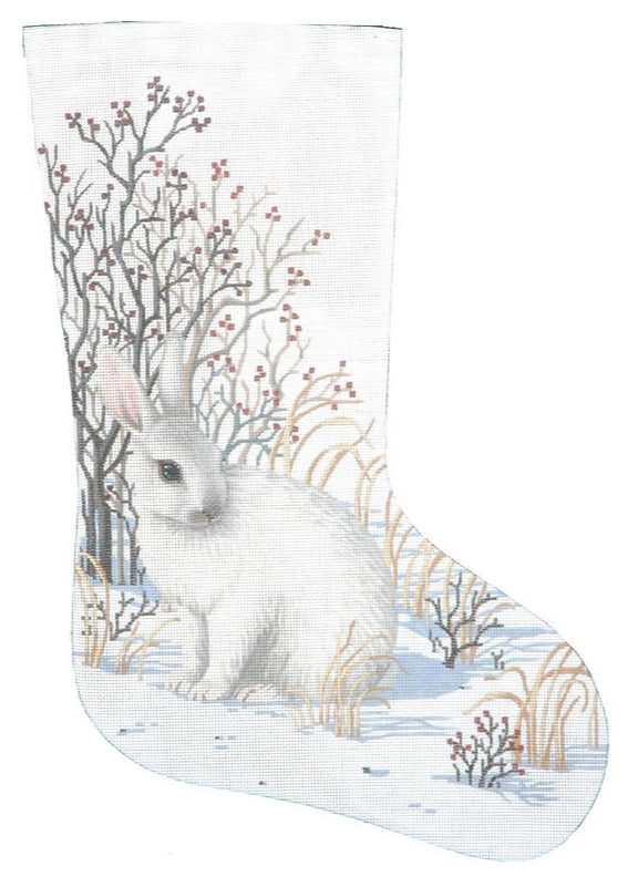 Snow Bunny Stocking Tapestry Tent