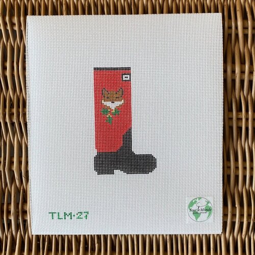 Tally Ho Wellie Fox and Holly TLM27