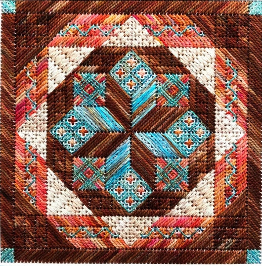 Taos Turquoise Vibrant Star Kit Threadnuts