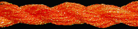 710710 Orange Swirl Metallic #8 Threadworx