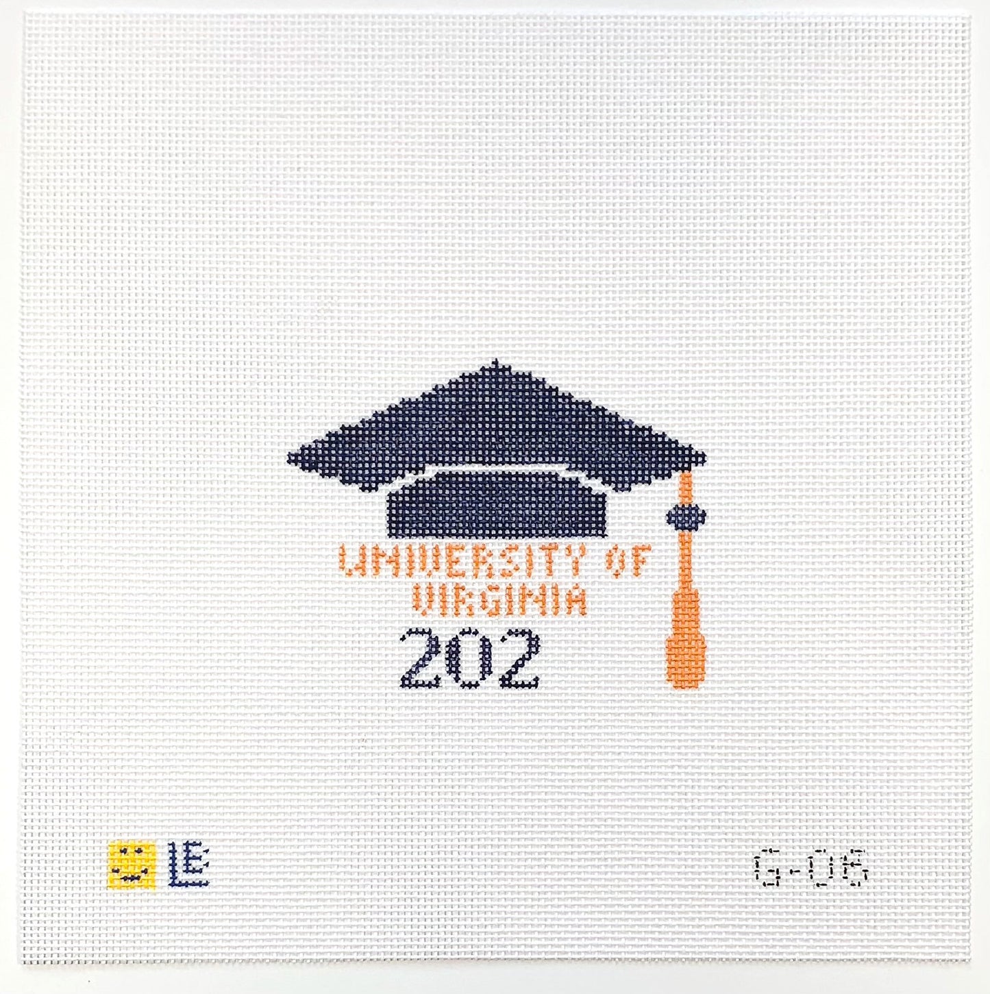 University of Virginia Grad Cap Lauren Bloch