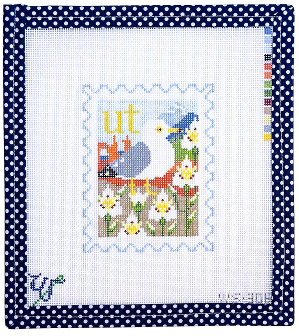 Utah Stamp Wipstitch