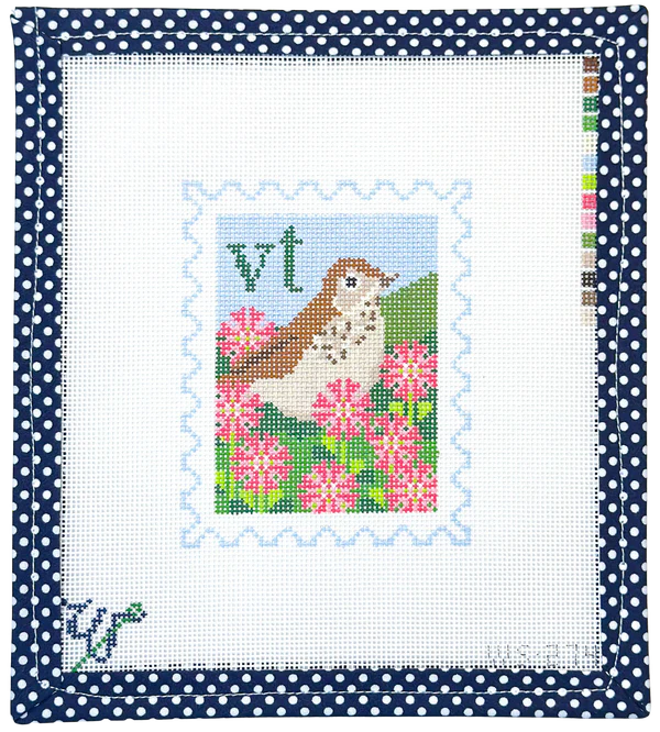 Vermont Stamp Wipstitch