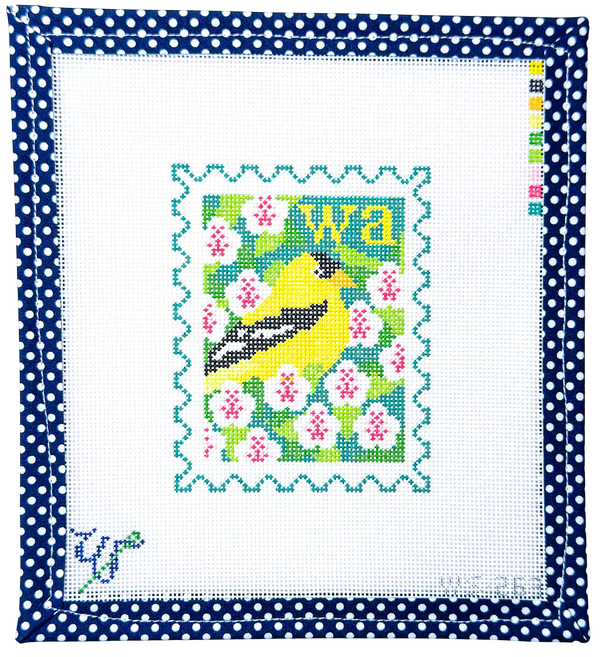 Washington Stamp Wipstitch
