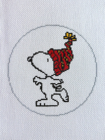 Snoopy in Stocking Cap