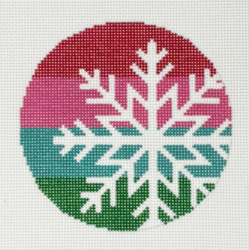 New Snowflake on Stripes, 18m