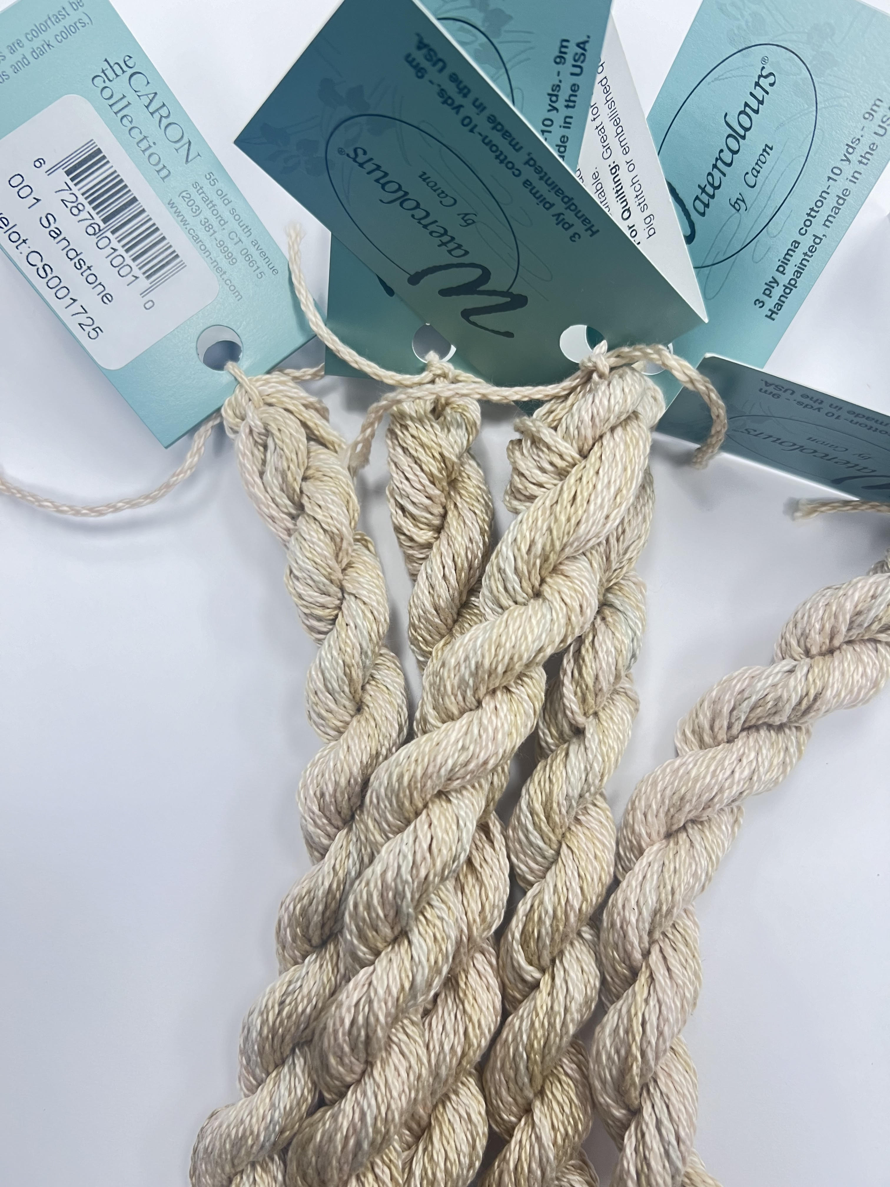 Sandstone Thread Watercolours 001 Sandstone – Artful Stitches
