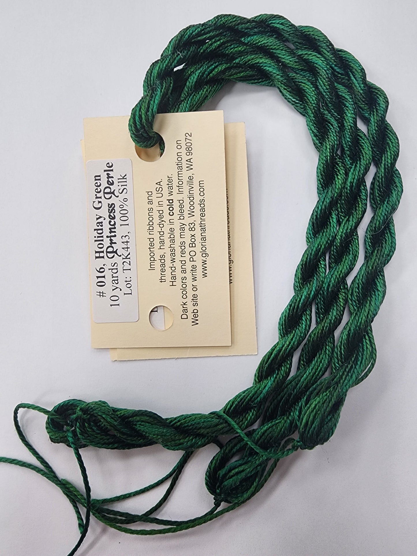 PP-016 Holiday Green Princess Perle Gloriana