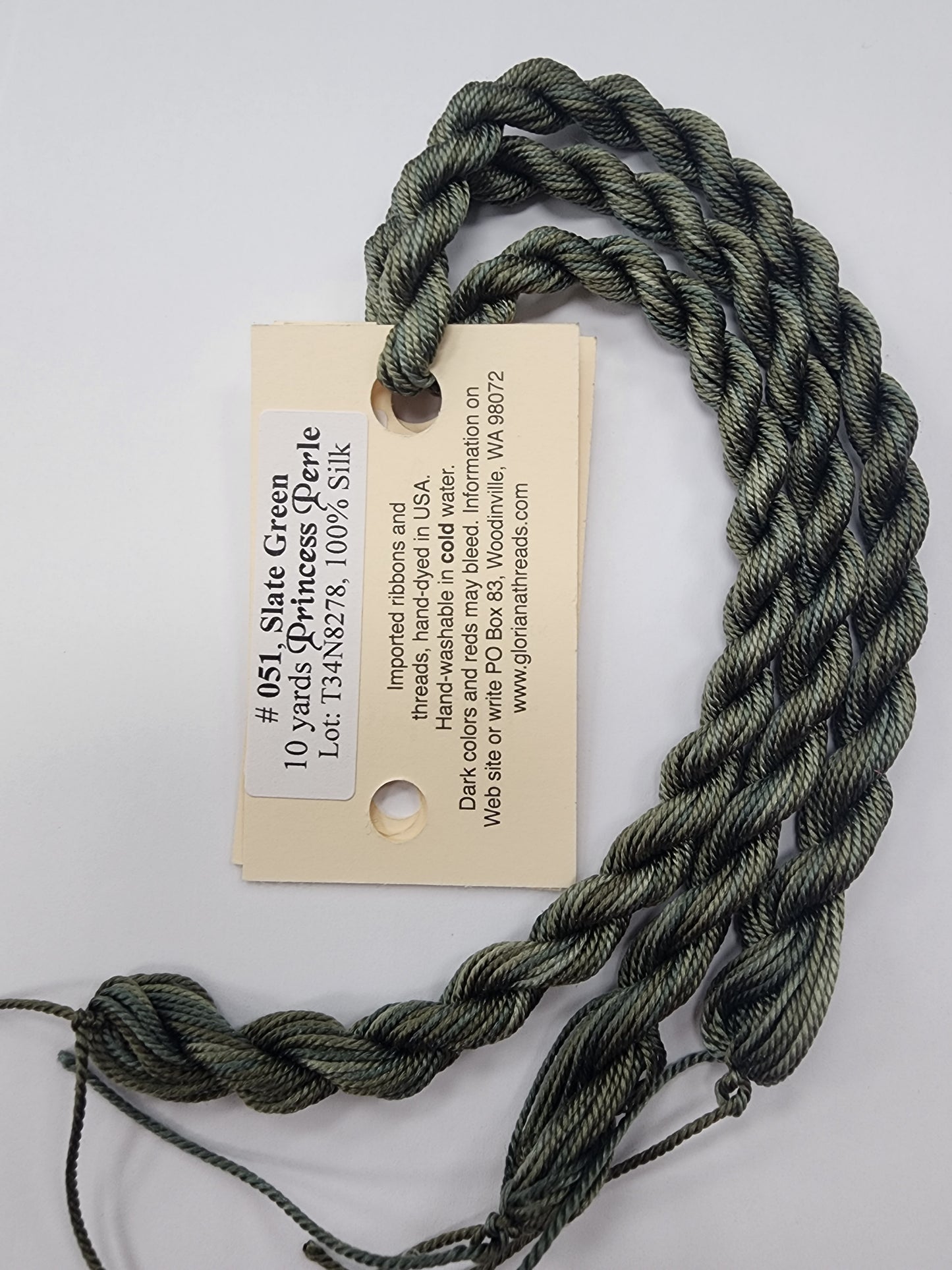 PP-051 Slate Green Princess Perle Gloriana