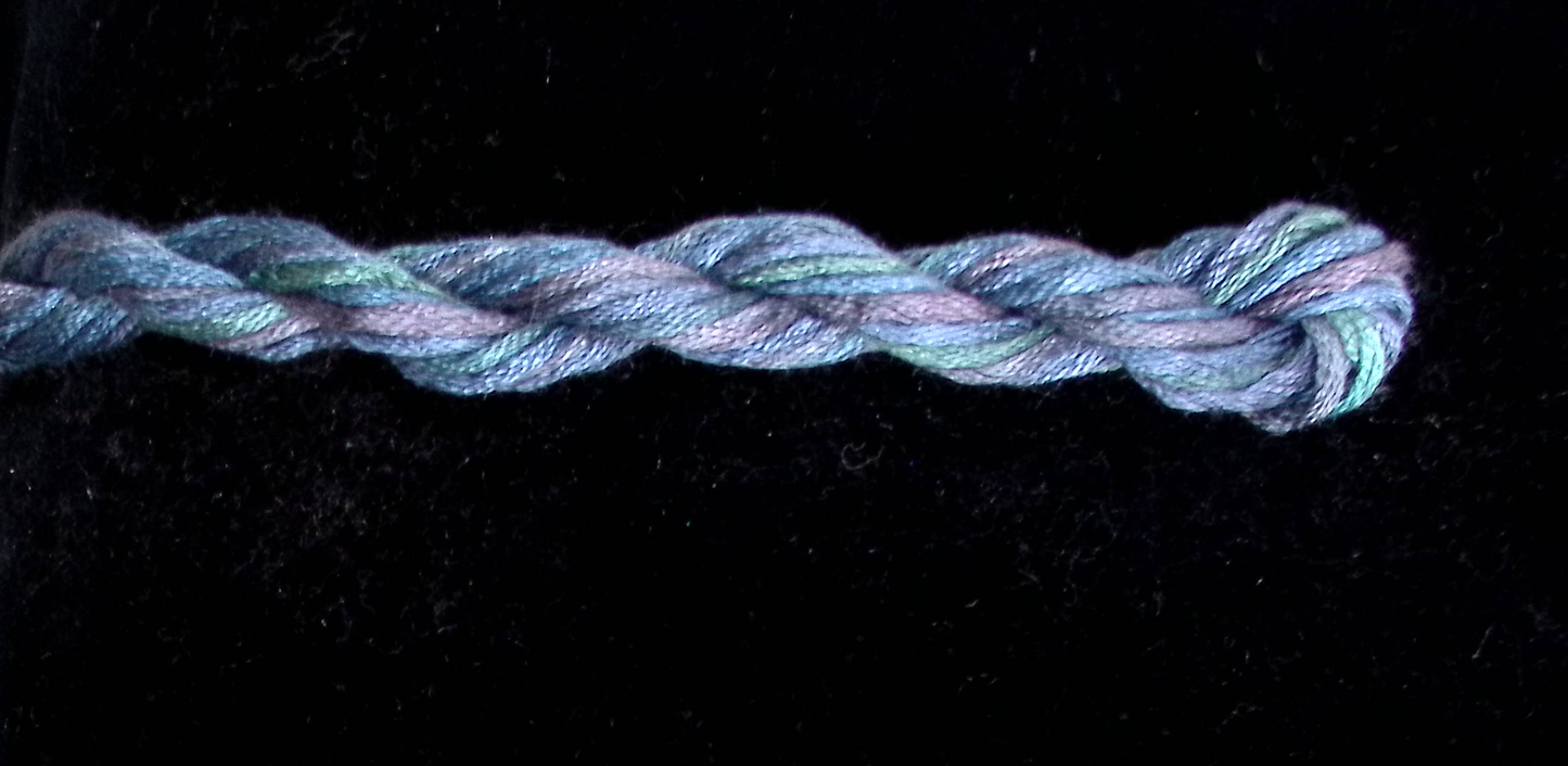 Charcoal Waterlilies Thread