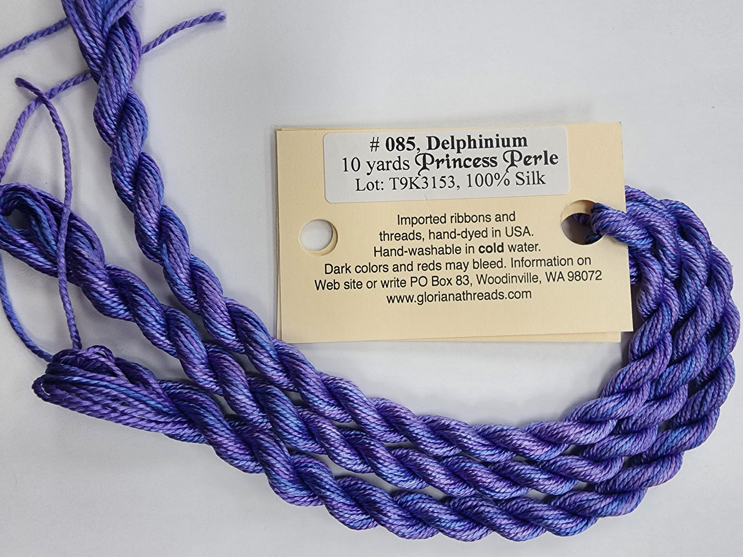 PP-085 Delphinium Princess Perle Gloriana