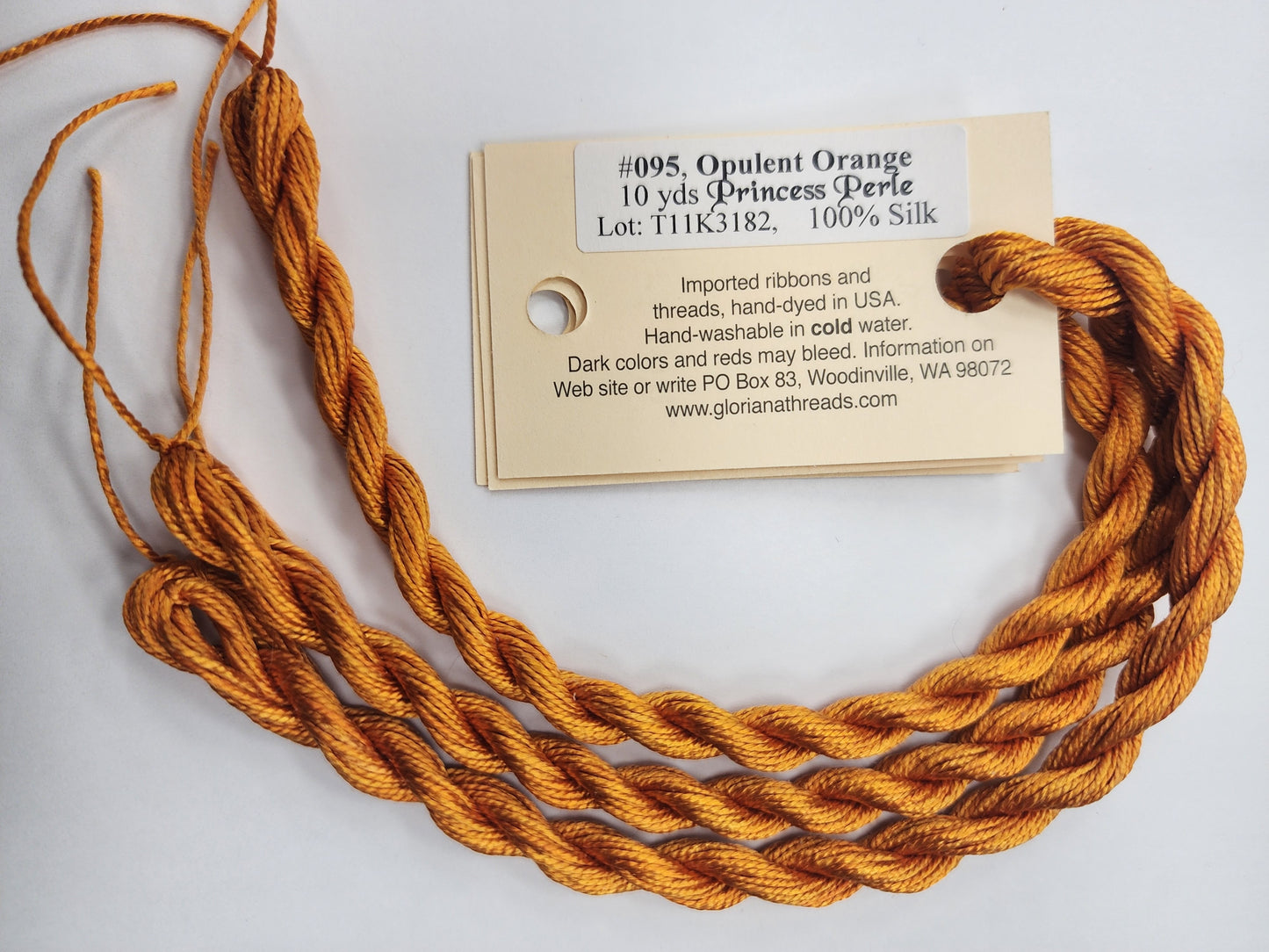 PP-095 Opulent Orange Princess Perle Gloriana