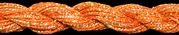 71075 Pumpkin Metallic #8 Threadworx