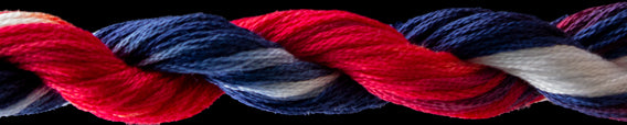 Cotton Floss 10865 US Flag Threadworx