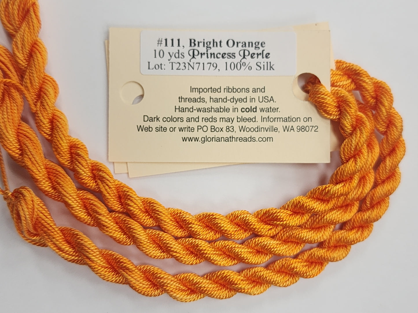 PP-111 Bright Orange Princess Perle Gloriana