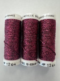Au Ver A Soie Metallic #12 124HL