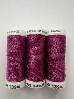 Au Ver A Soie Metallic #12 139HL