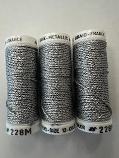 Au Ver A Soie Metallic #12 228M