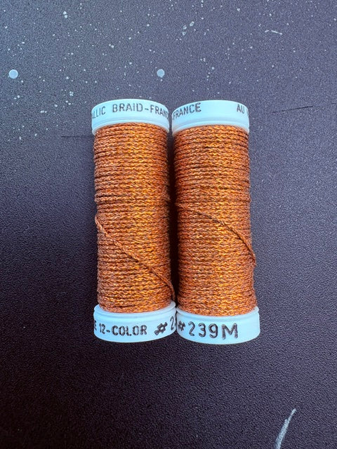 Au Ver A Soie Metallic #12 239M