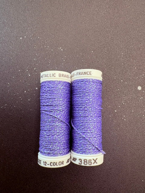 Au Ver A Soie Metallic #12 386X