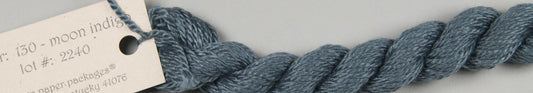 130 Moon Indigo Silk and Ivory