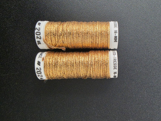 Au Ver A Soie Metallic #16 202HL